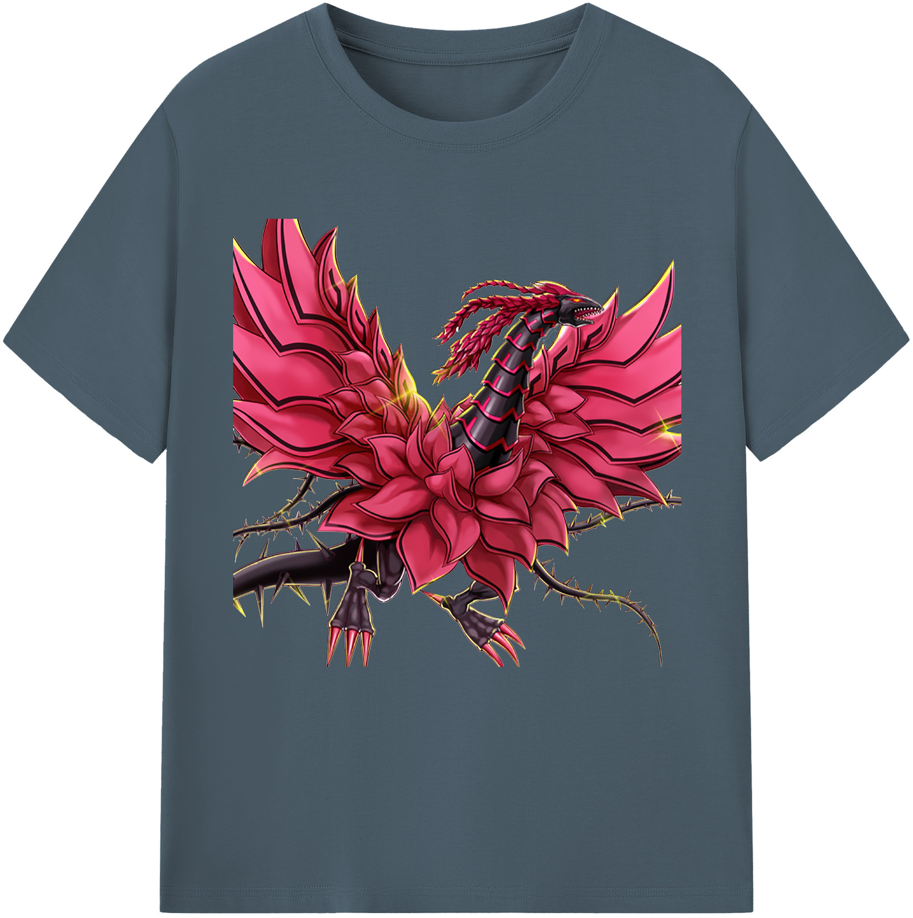 （画像用） 遊☆戯☆王 Yu-Gi-Oh! 綿100％半袖Tシャツ（フロントプリント）